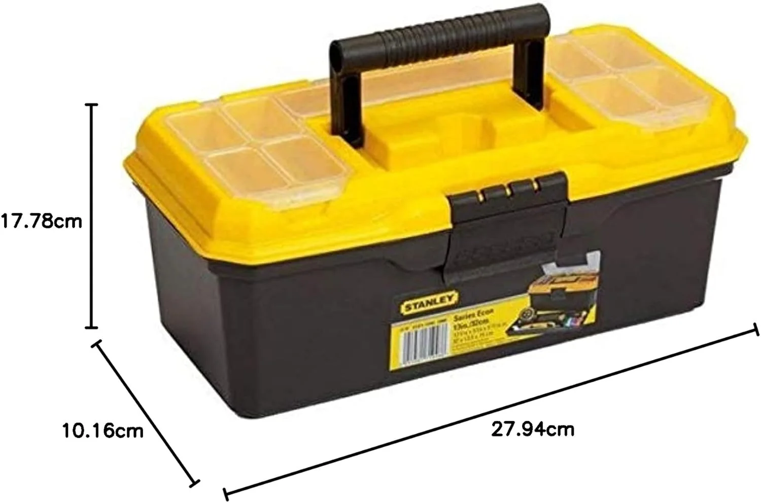 جعبه ابزار پلاستیکی استنلی ۱۳ اینچی