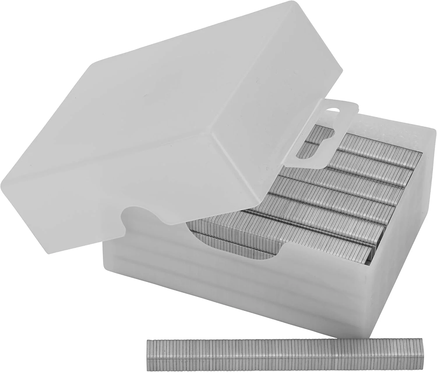 منگنه استنلی 1-TRA705-5T با قدرت بالا، 8 میلی متر، بسته 5000 عددی، نقره ای