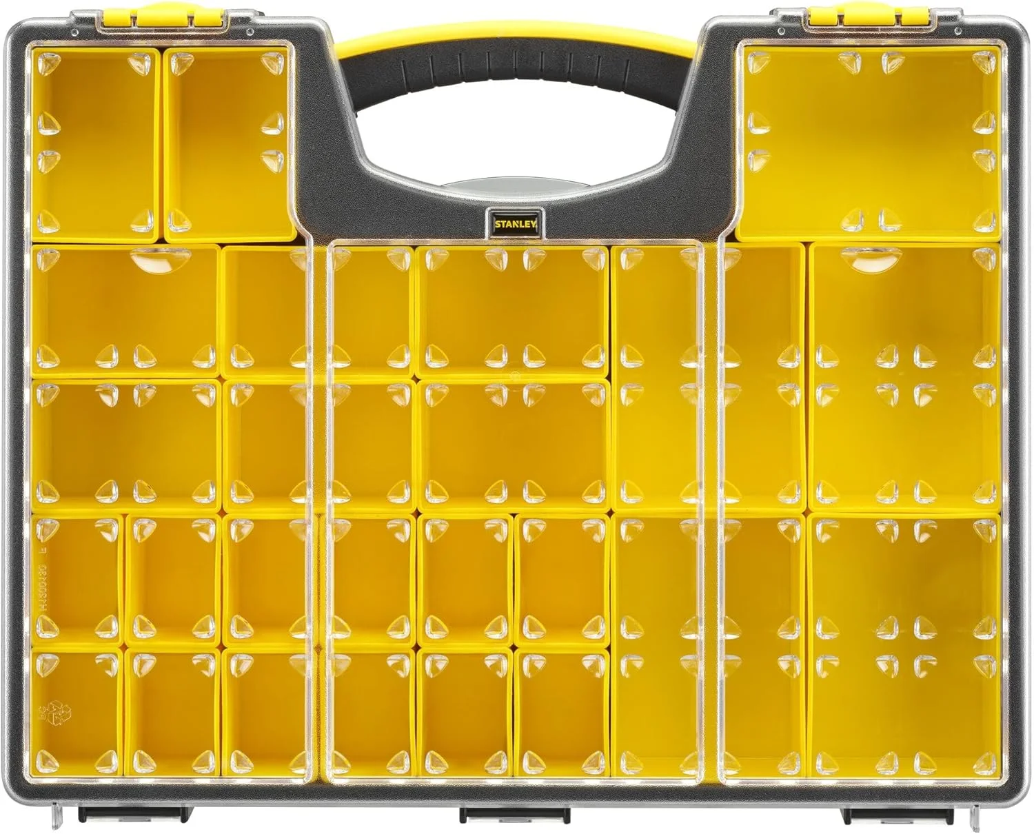 جعبه ابزار استنلی مدل 1-92-748 "پروفی" با 25 محفظه، چند رنگ