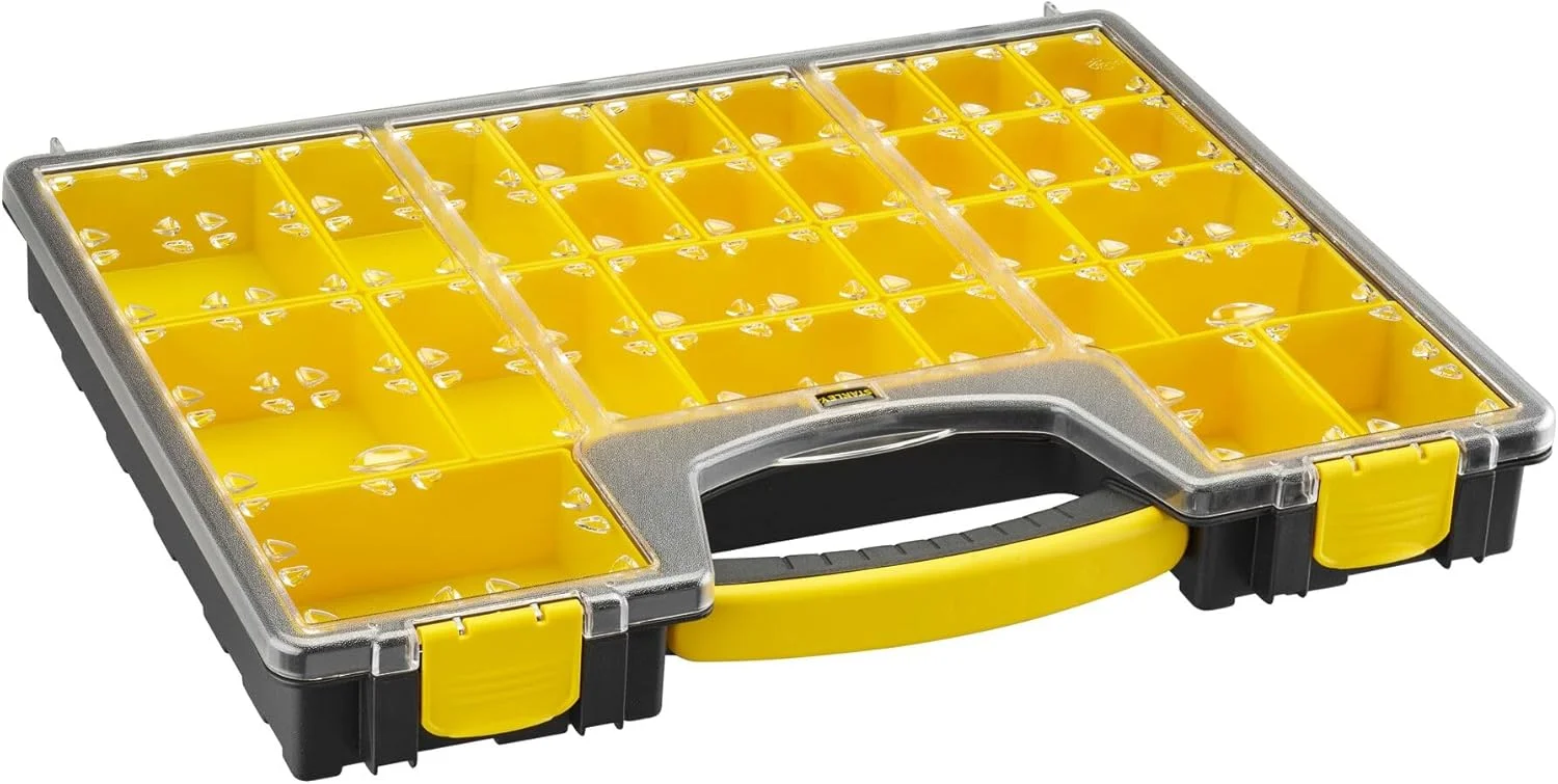 جعبه ابزار استنلی مدل 1-92-748 "پروفی" با 25 محفظه، چند رنگ