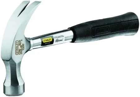 چکش میخ کش استنلی مدل Steelmaster 1-51-033، سر فولادی خمیده، 567 گرم