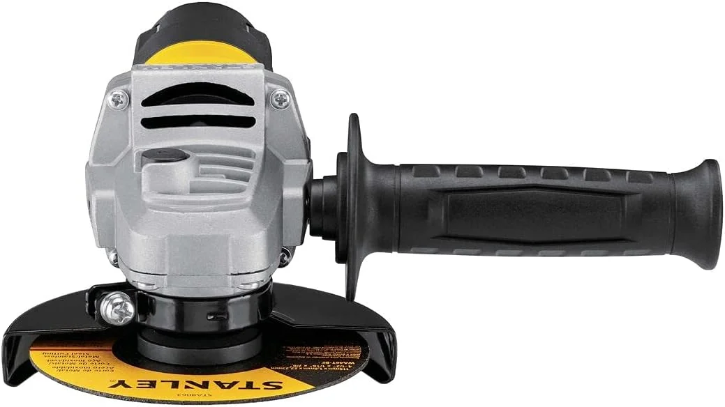 فرز سنگبری زاویه ای کوچک استنلی، 750 وات، 115 میلی متر، M14، 12000 دور در دقیقه، زرد/مشکی - Sg7115-B5