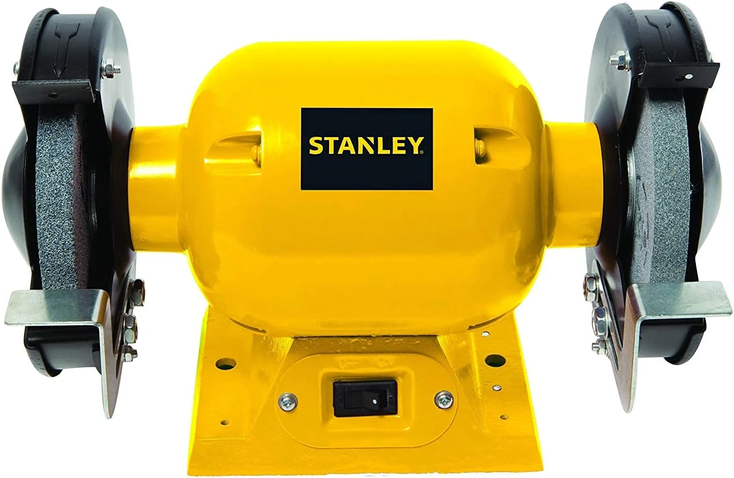 سنگ رومیزی برقی استنلی با موتور 1/2 اسب بخار (373 وات) و صفحه 6 اینچی (152 میلیمتر)، مدل STGB3715-B5 سنگ رومیزی برقی استنلی با موتور 1/2 اسب بخار (373 وات) و صفحه 6 اینچی (152 میلیمتر)، مدل STGB3715-B5