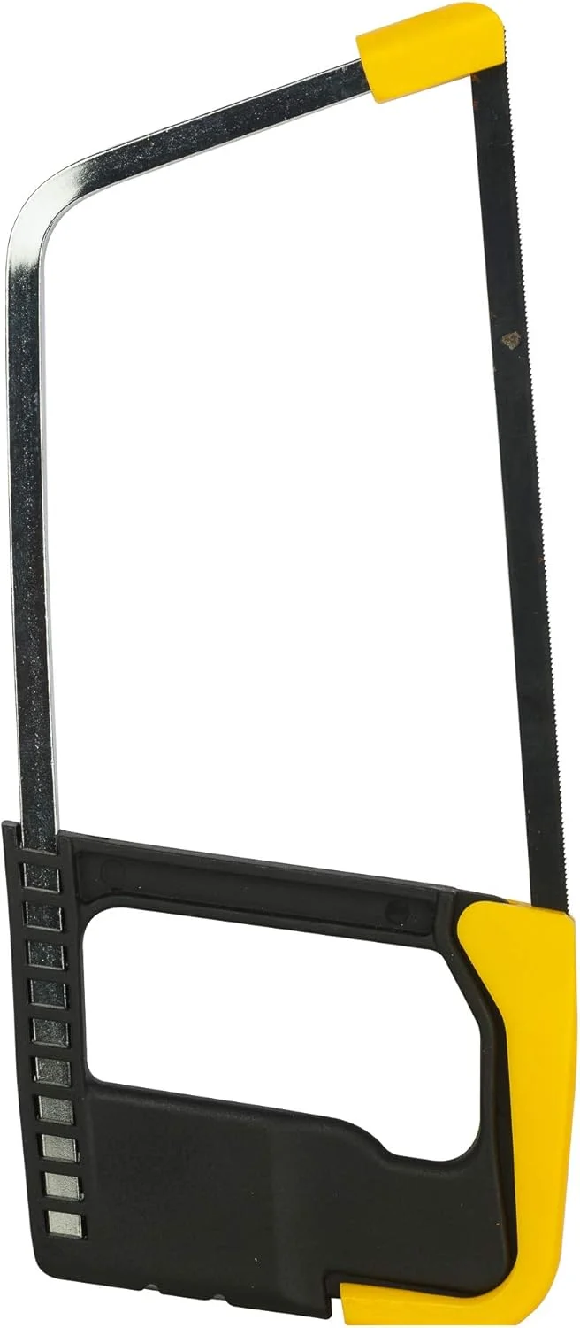 اره کمانی کوچک استنلی جونیور - دسته پلاستیکی 150 میلی متر (0-15-218) - مشکی/زرد