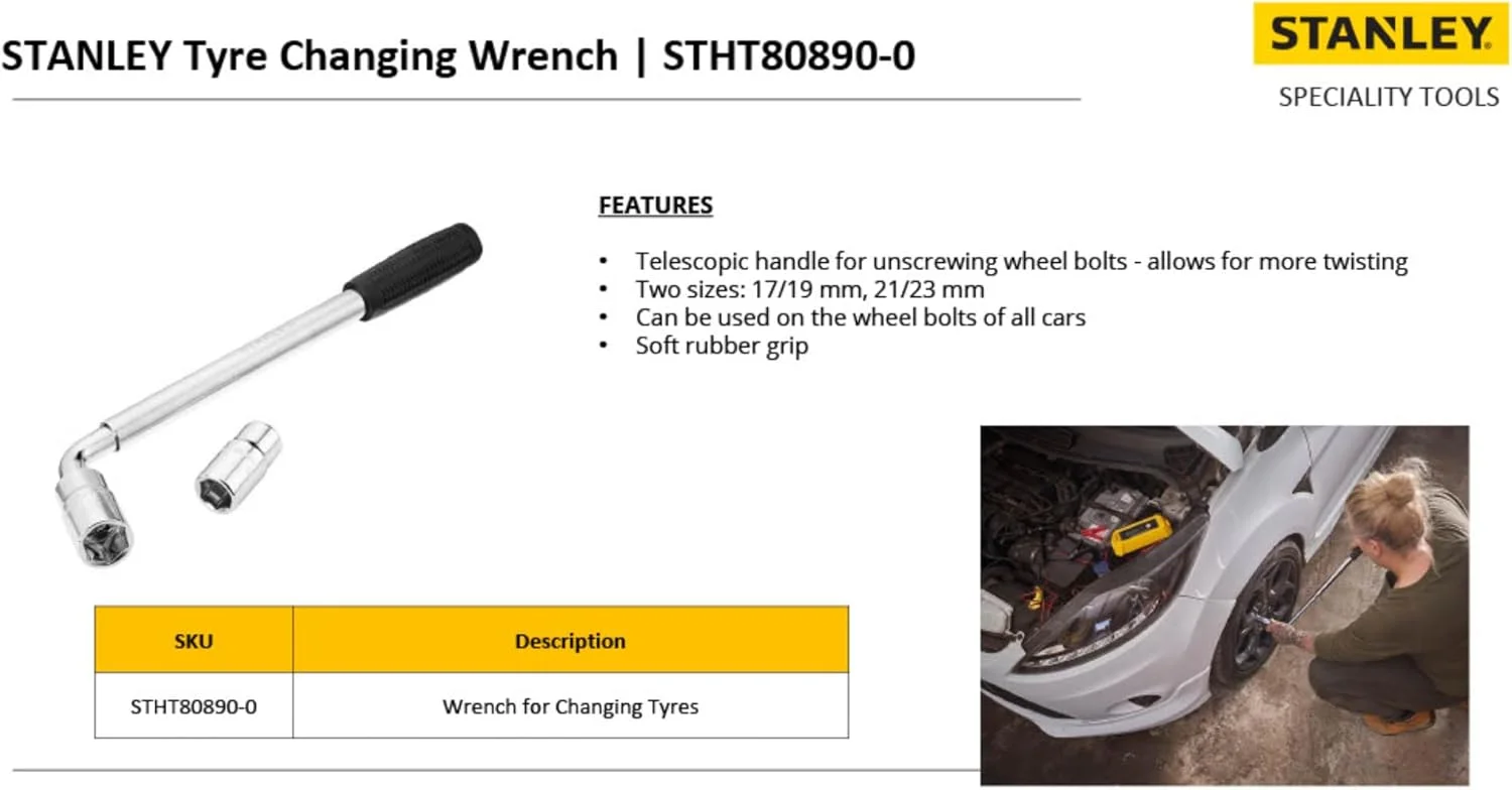 آچار بکس تایرهای استنلی، مدل STHT80890-0