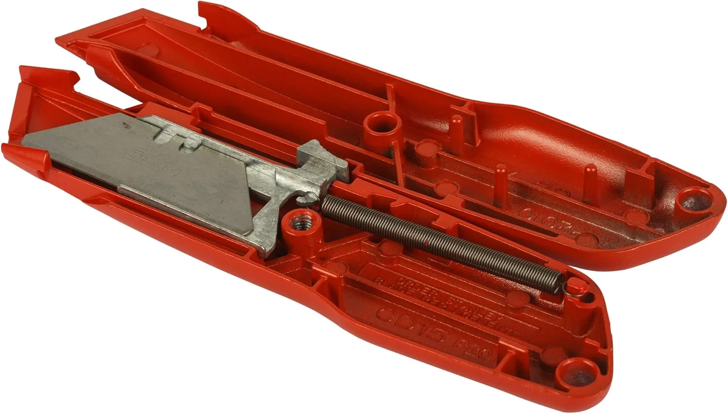 چاقوی همه کاره استنلی مدل 10189 با قابلیت جمع شدن خودکار (نارنجی و قرمز) چاقوی همه کاره استنلی مدل 10189 با قابلیت جمع شدن خودکار (نارنجی و قرمز)