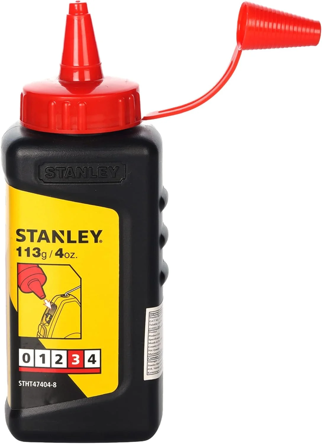 پودر گچ قرمز استنلی مدل STHT47404-8