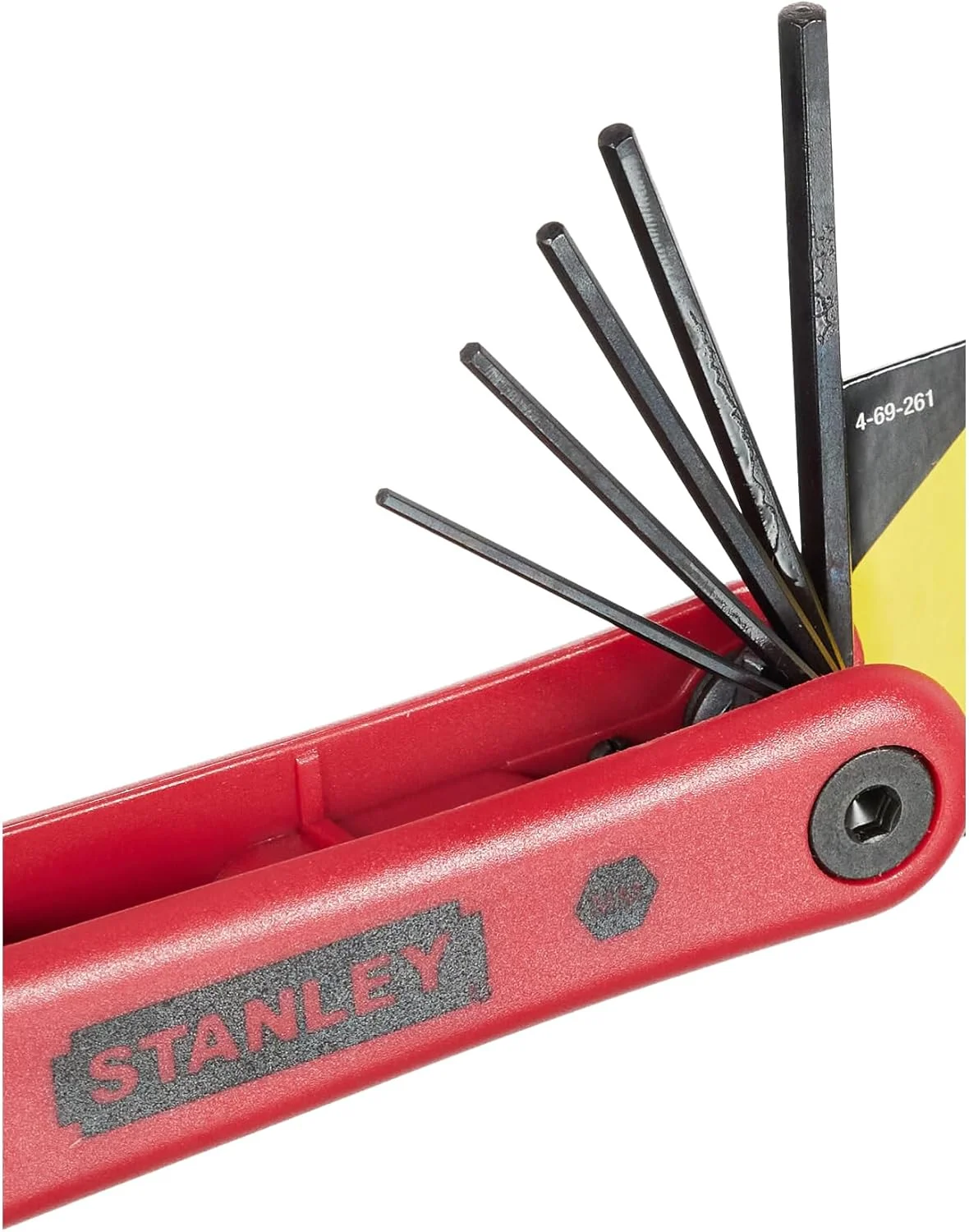 مجموعه آچار آلن تاشو استنلی مدل 4-69-261 (7 عددی)، نقره ای