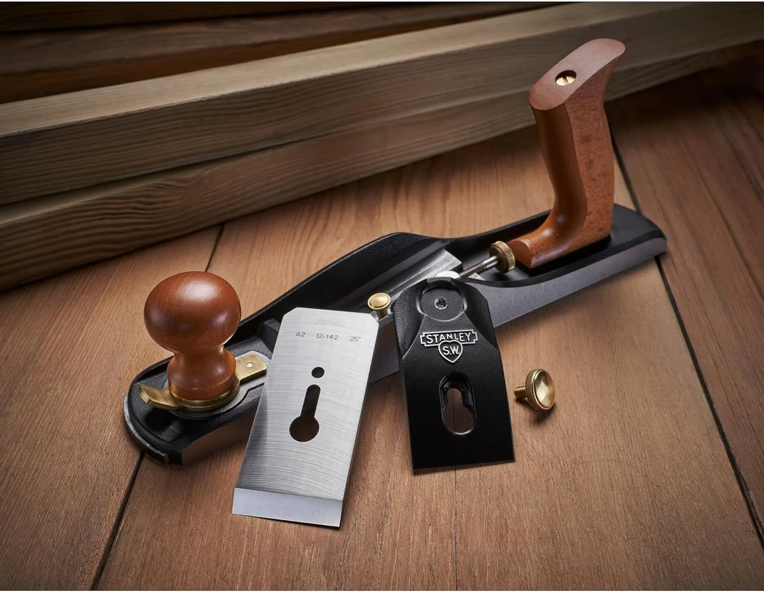 رنده دستی شماره 62 استنلی با زاویه کم