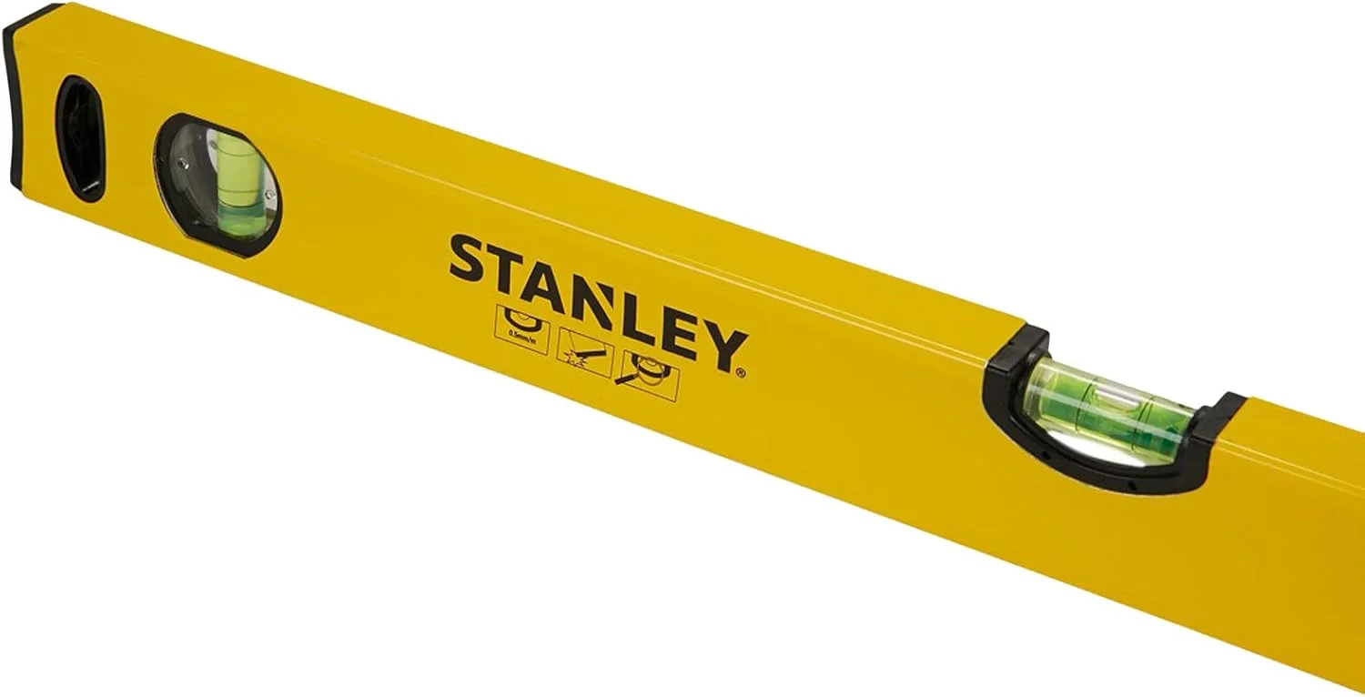 تراز جعبه ای کلاسیک استنلی مدل STHT1-43103 - 60 سانتی متر، زرد