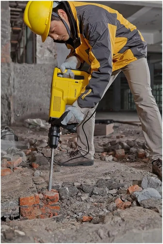 چکش تخریب 10 کیلوگرمی L شکل استنلی (سه نظام SDS Max)، مدل STHM10K-B5 چکش تخریب 10 کیلوگرمی L شکل استنلی (سه نظام SDS Max)، مدل STHM10K-B5