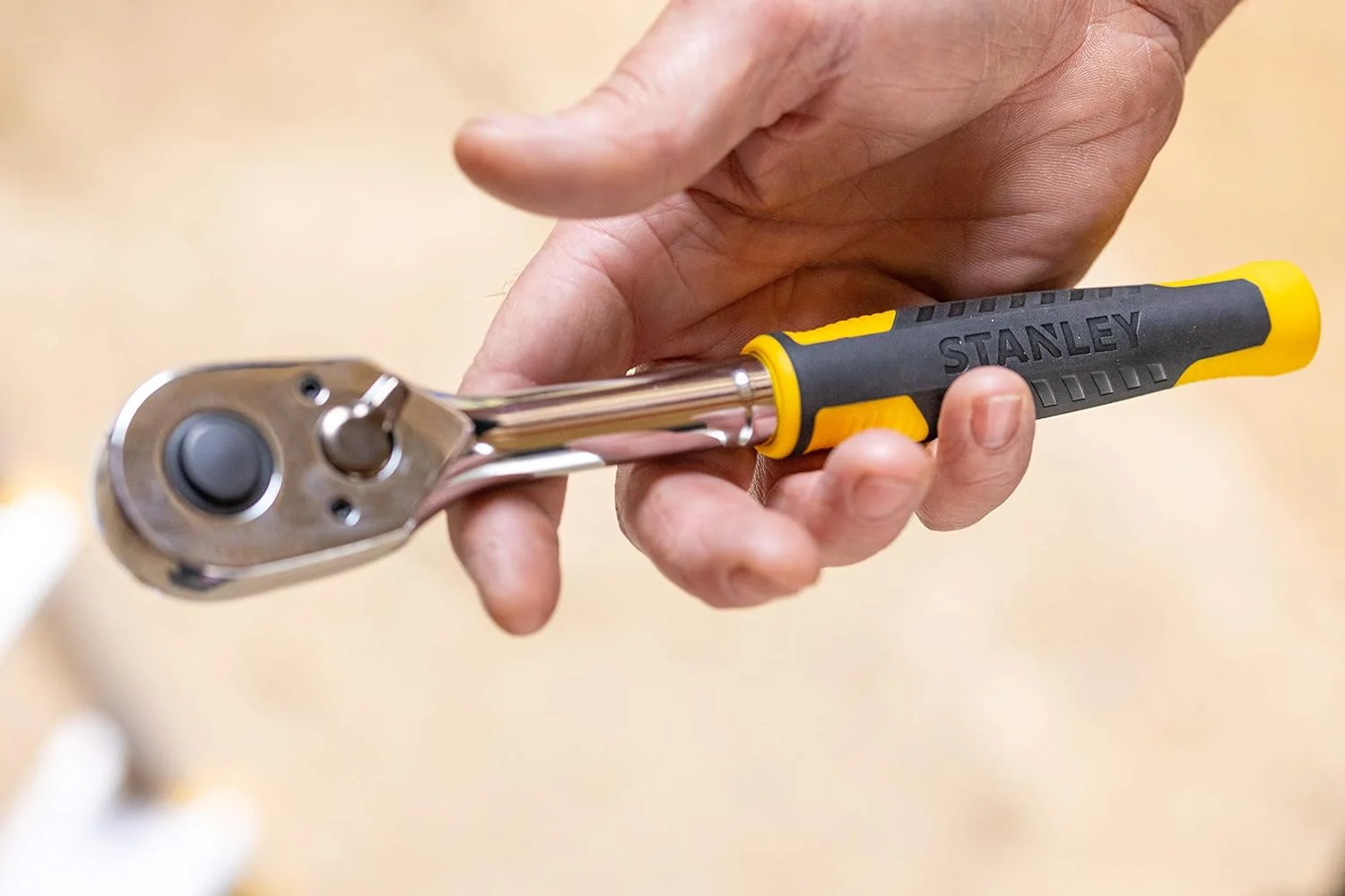 دسته جغجغه استنلی 72 دندانه درایو 1/2 اینچ