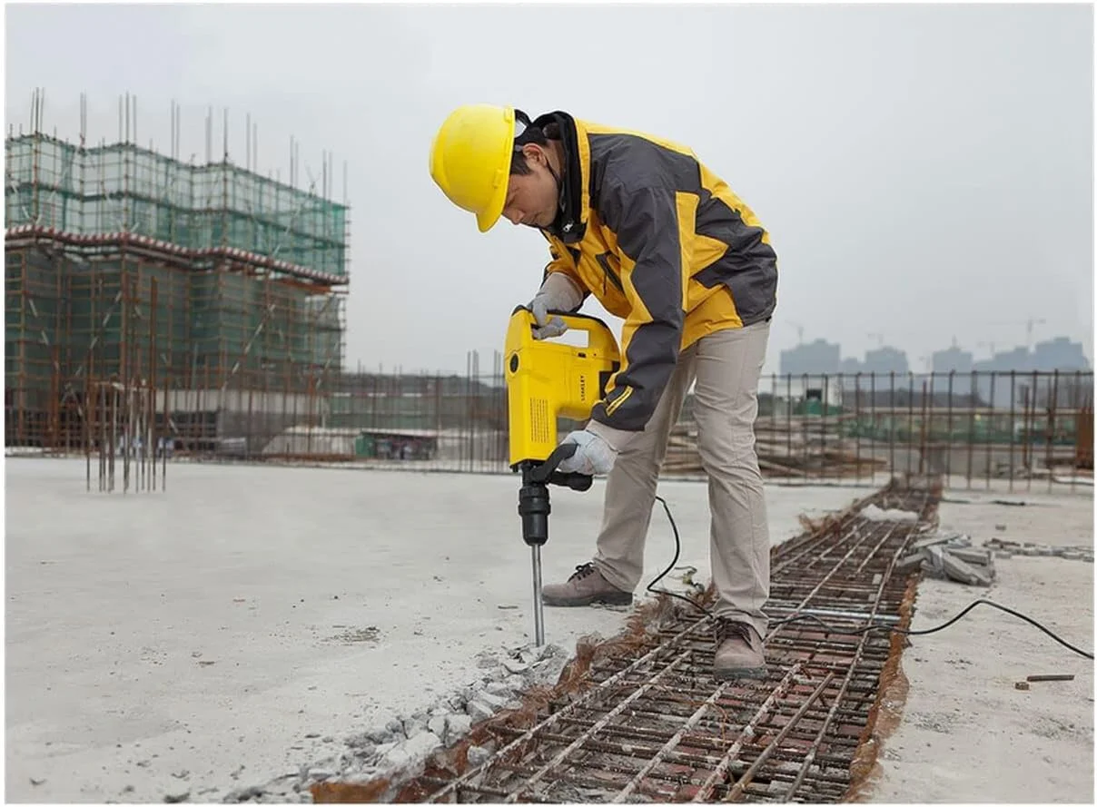 چکش تخریب 10 کیلوگرمی L شکل استنلی (سه نظام SDS Max)، مدل STHM10K-B5 چکش تخریب 10 کیلوگرمی L شکل استنلی (سه نظام SDS Max)، مدل STHM10K-B5