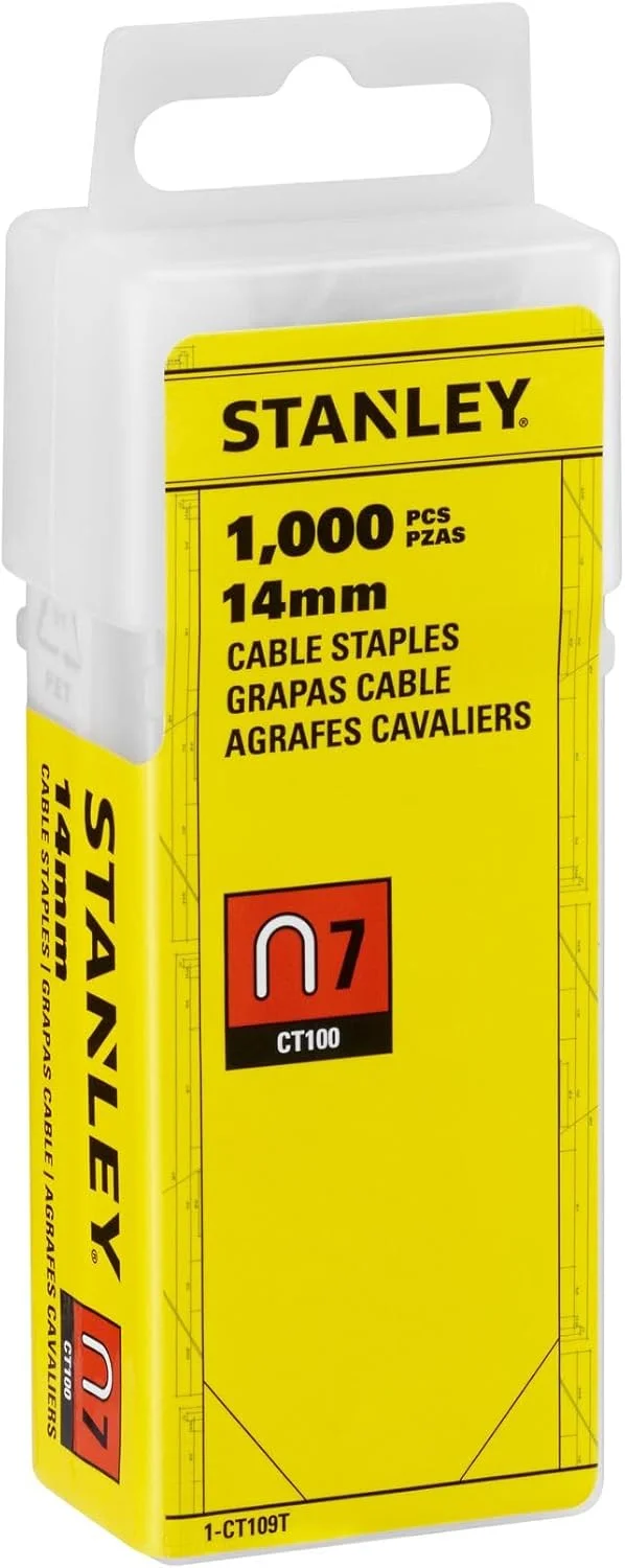 منگنه استنلی مدل 1-CT109T نوع CT100 (1000 عددی)، نقره ای