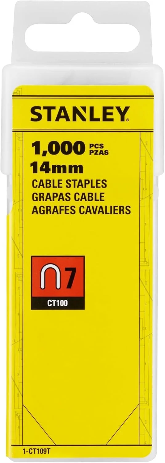 منگنه استنلی مدل 1-CT109T نوع CT100 (1000 عددی)، نقره ای