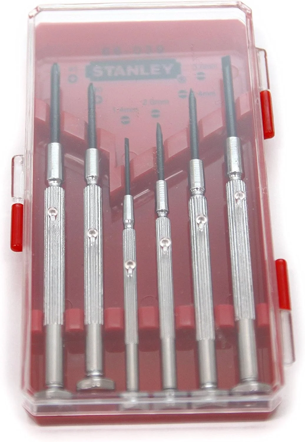 مجموعه پیچ گوشتی دقیق استنلی 1-66-039 (6 عددی)، چند رنگ