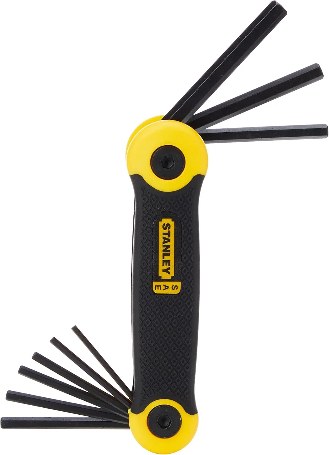 مجموعه آچار آلن تاشو استنلی مدل 269267 - سایز امپریال (17 عددی)