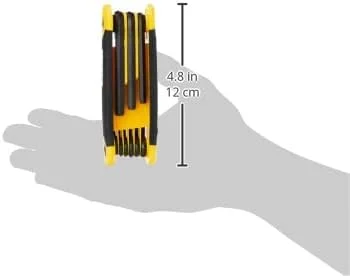 مجموعه آچار آلن تاشو استنلی مدل 269267 - سایز امپریال (17 عددی)