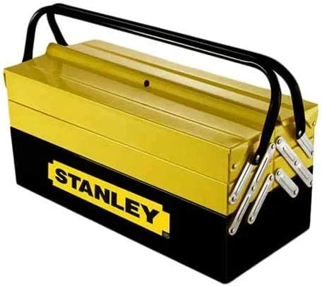 جعبه ابزار فلزی 5 طبقه استنلی، 1-94-738، زرد
