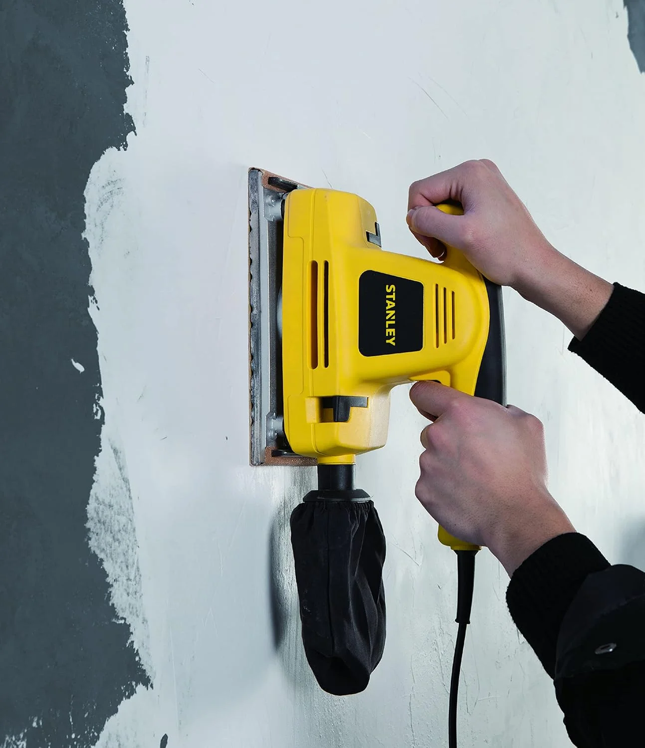 سنباده لرزان 1/2 شیت استنلی مدل SSS310 - 310 وات