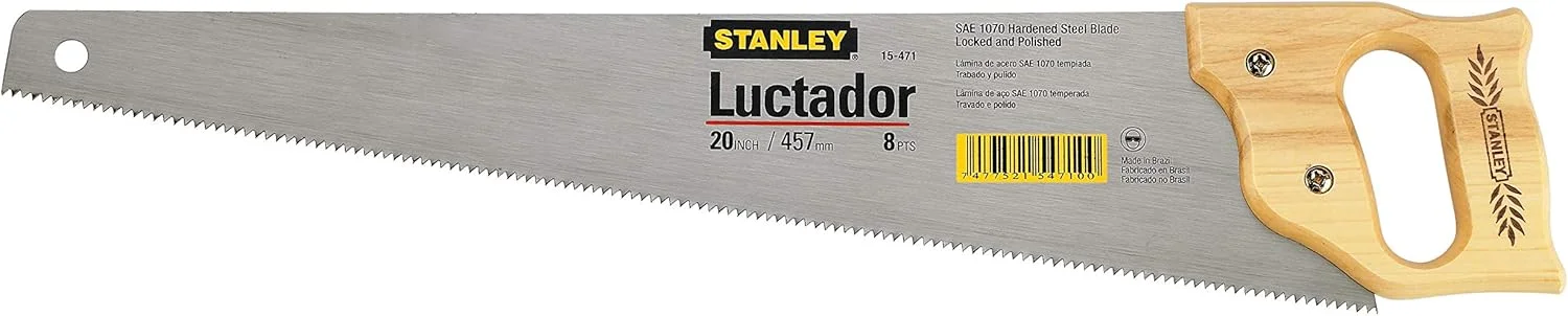 اره دستی قهوه ای استنلی مدل Luctador، 15-470