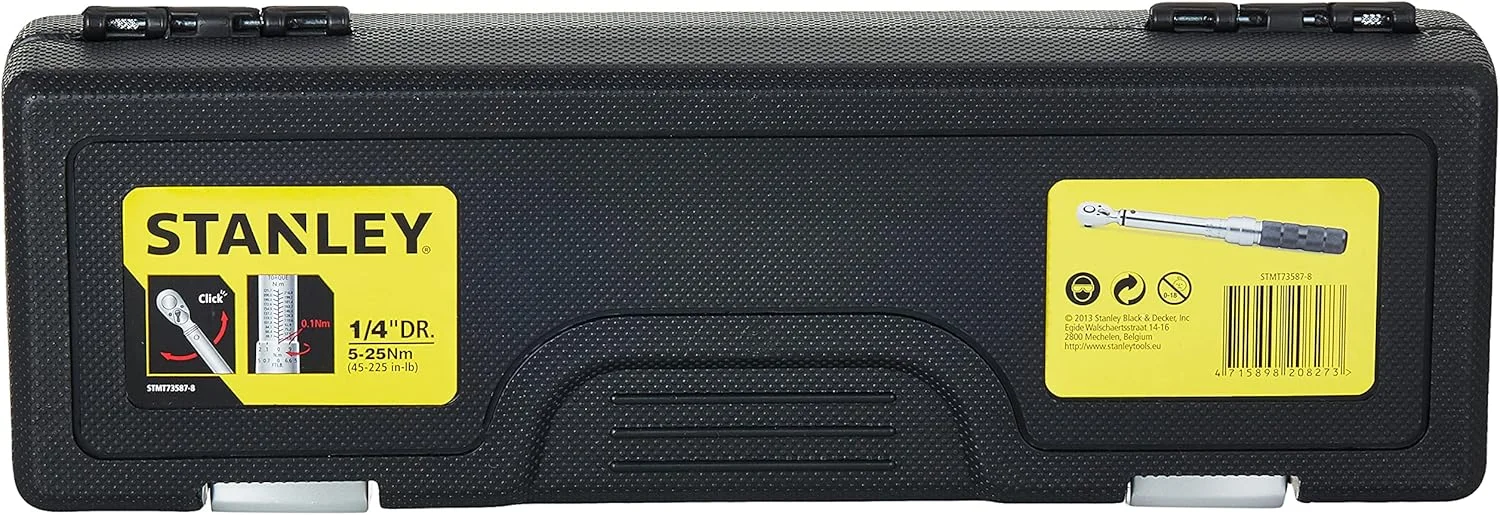 آچار ترکمتر استنلی 1/4 اینچ 5-25 نیوتن متر - مدل Stmt73587-8