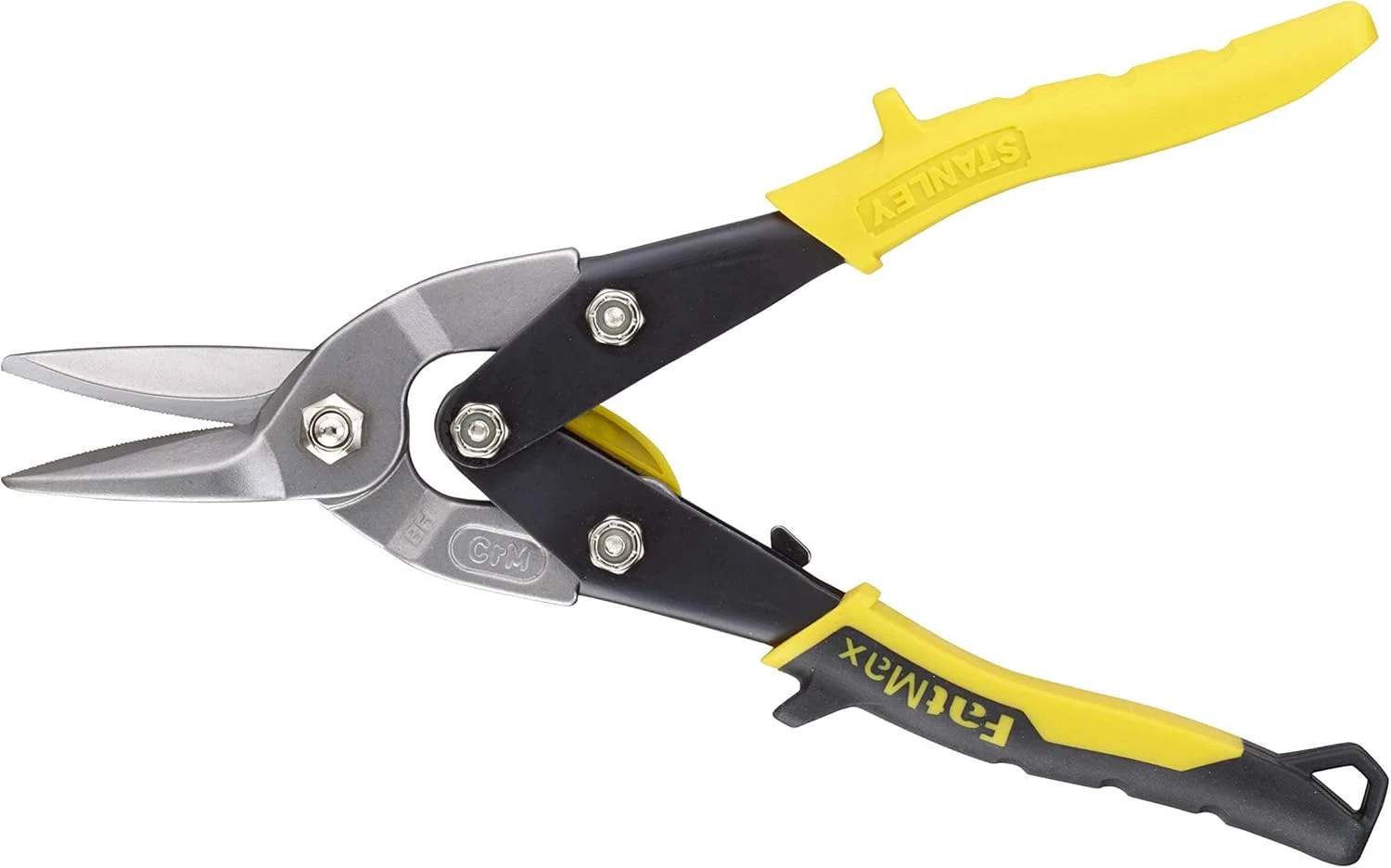 انبر ورق بر استنلی مدل Aviation با تیغه صاف، زرد رنگ، 2-14-563