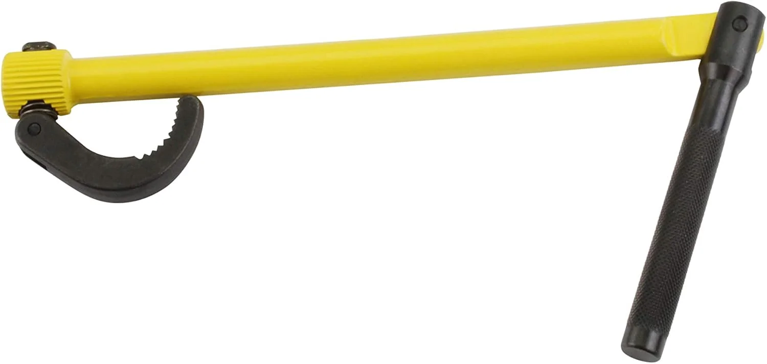 آچار لگنی قابل تنظیم استنلی مدل 0-70-453، مشکی/زرد