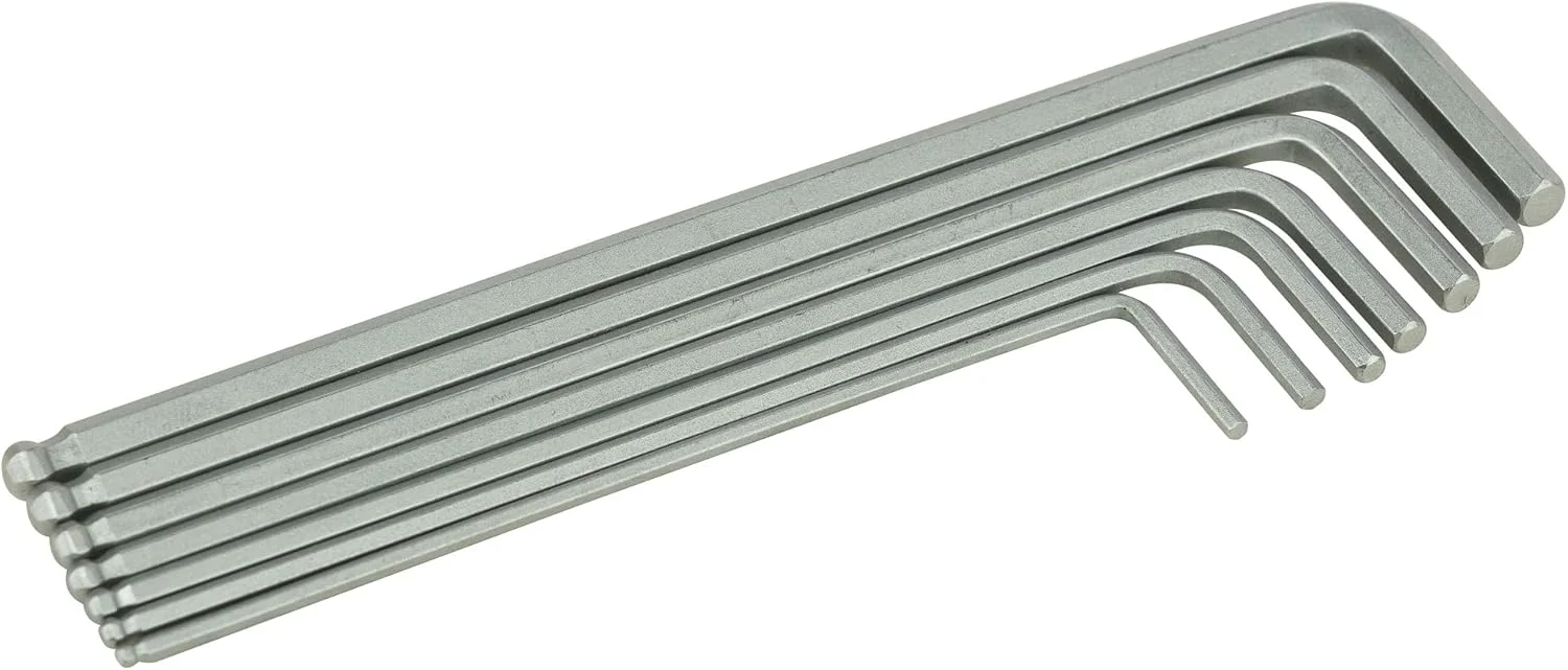 مجموعه ۱۲ عددی آچار آلن سر گرد استنلی (اینچی)