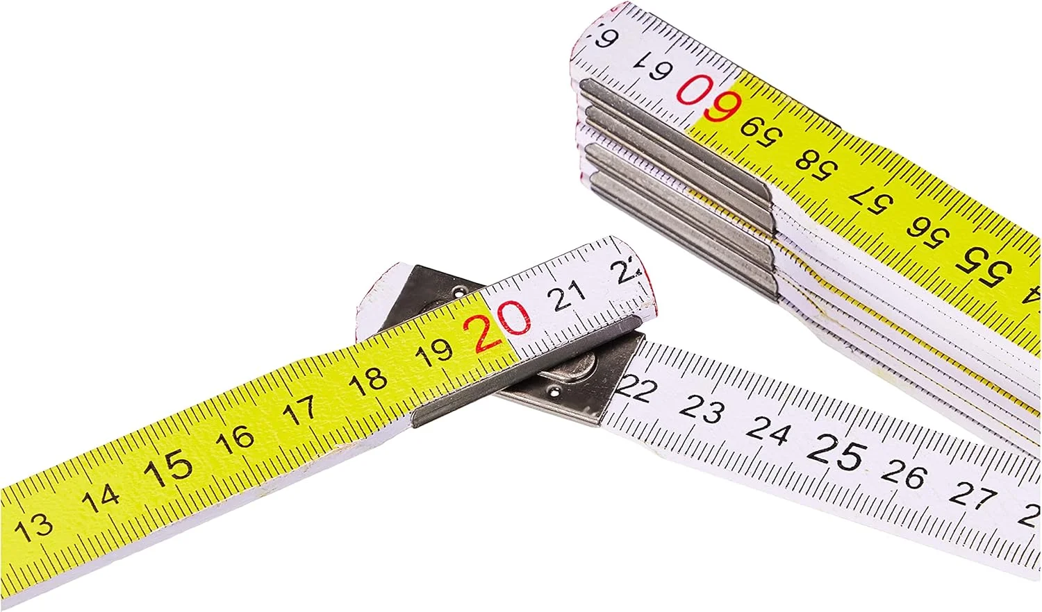 خط کش تاشو چوبی استنلی 0-35-458، سفید