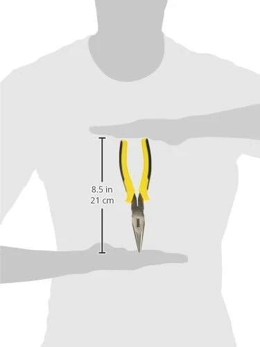انبر دم باریک 8 اینچی استنلی مدل 84-032 با روکش دو ماده ای