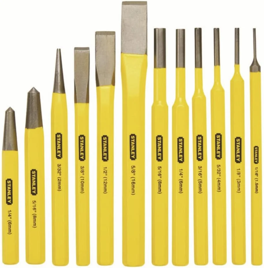 مجموعه 12 عددی قلم و سنبه استنلی مدل 16-299