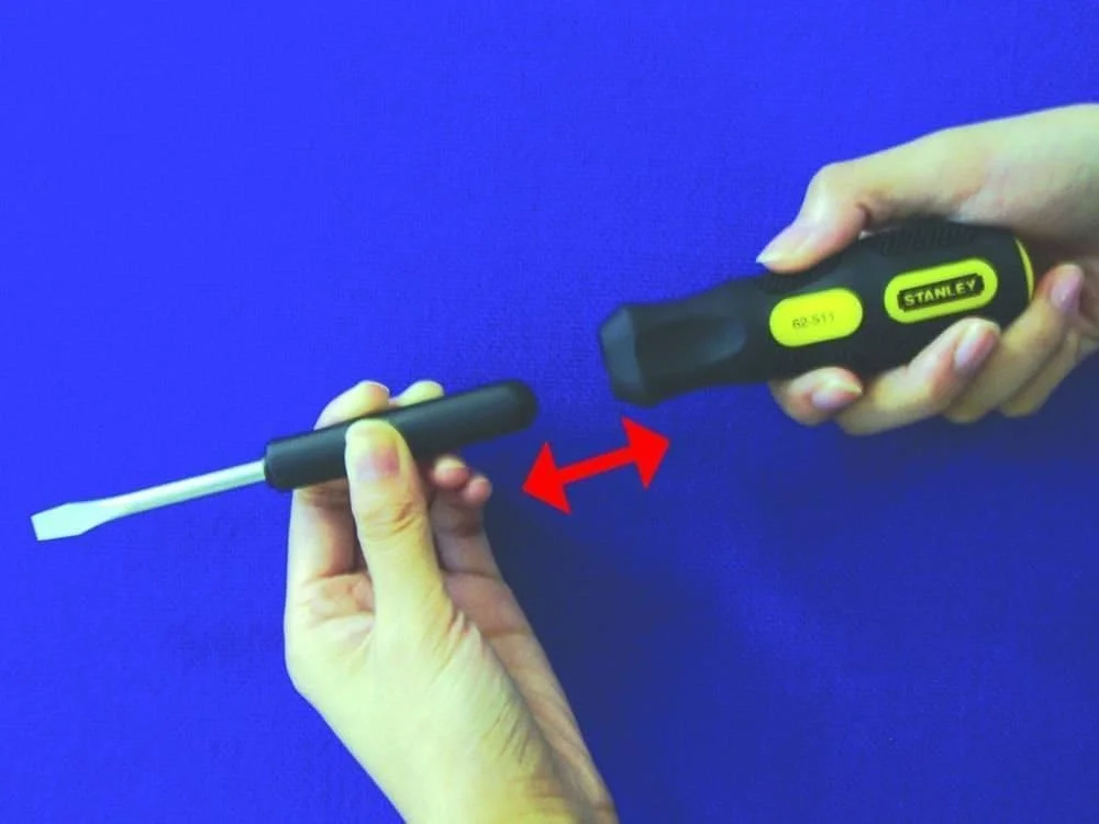 مجموعه پیچ گوشتی 9 عددی استنلی با دسته نرم مدل 0 62 511 (نسخه قدیمی)