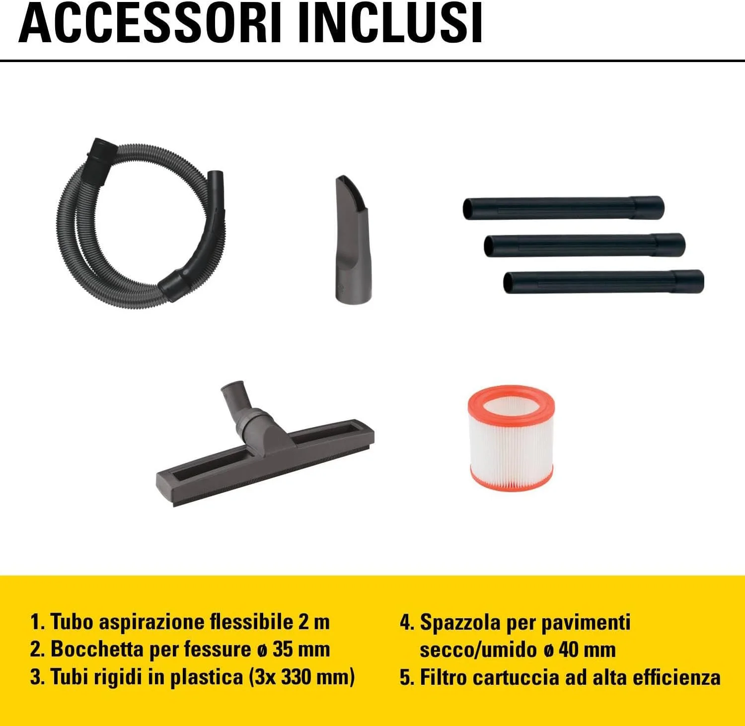 جاروبرقی آب و خاک استنلی SXVC15PE، مشکی، 1000 وات، 15 لیتر، 76 دسی بل