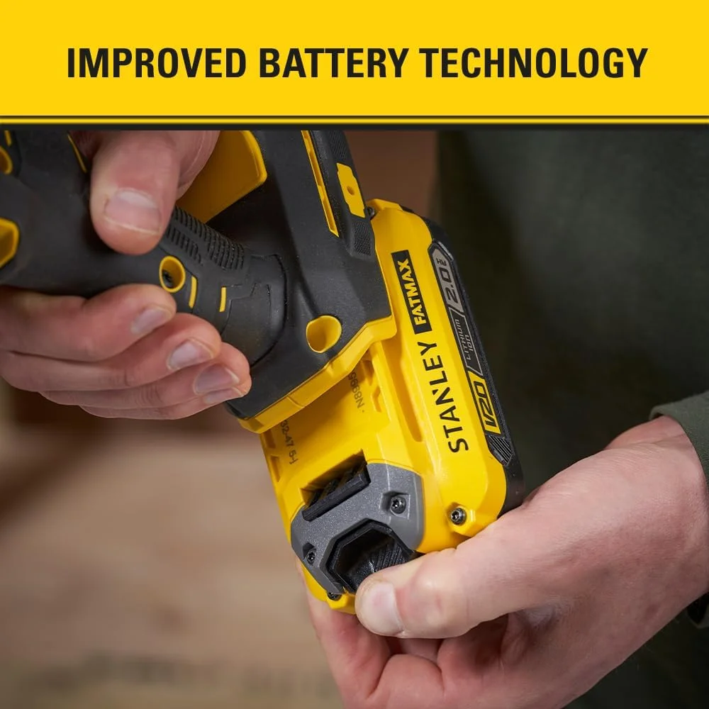 سنباده تسمه ای شارژی 18 ولت استنلی فت مکس V20، سایز 13 میلی متر، فقط ابزار، مدل SFMCE210B-XJ