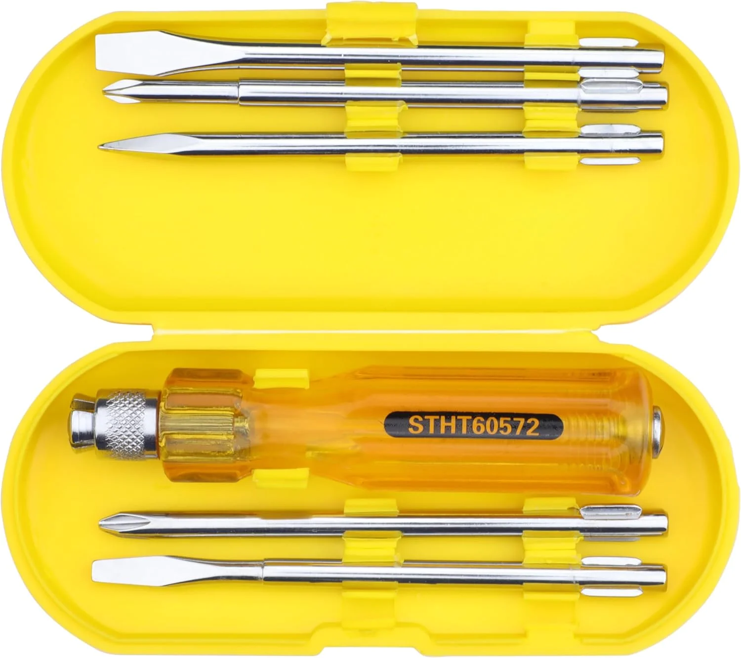 مجموعه پیچ گوشتی 5 عددی استنلی مدل STHT60572-8B - زرد و نقره ای مجموعه پیچ گوشتی 5 عددی استنلی مدل STHT60572-8B - زرد و نقره ای