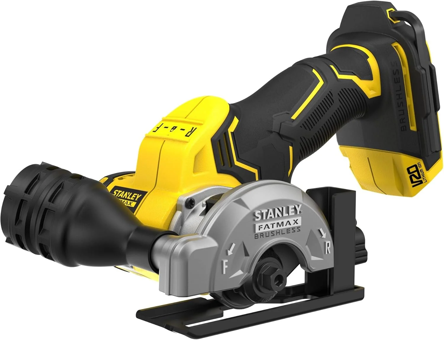 ابزار برش چند منظوره شارژی 18 ولت STANLEY FATMAX V20 - سرعت چرخش تا 20000 دور در دقیقه، حداکثر عمق برش 19 میلی متر، سیستم جمع آوری گرد و غبار، چراغ کار LED، مناسب برای پلاستیک، فایبرگلاس، فلز، لوله های PVC و غیره (فقط ابزار) ابزار برش چند منظوره شارژی 18 ولت STANLEY FATMAX V20 - سرعت چرخش تا 20000 دور در دقیقه، حداکثر عمق برش 19 میلی متر، سیستم جمع آوری گرد و غبار، چراغ کار LED، مناسب برای پلاستیک، فایبرگلاس، فلز، لوله های PVC و غیره (فقط ابزار)