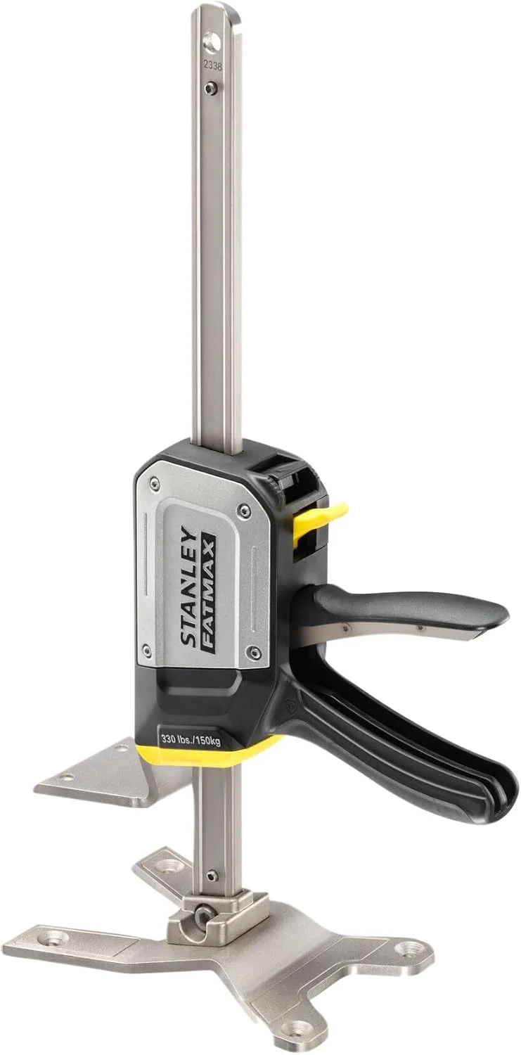 ابزار چندکاره بالابر Fatmax Tradelift استنلی (تا 150 کیلوگرم)، تراز کردن (تنظیمات 2.5 میلی‌متری)، نگه داشتن (تا 150 کیلوگرم) و باز کردن (تا 220 میلی‌متر)، FMHT83550-1