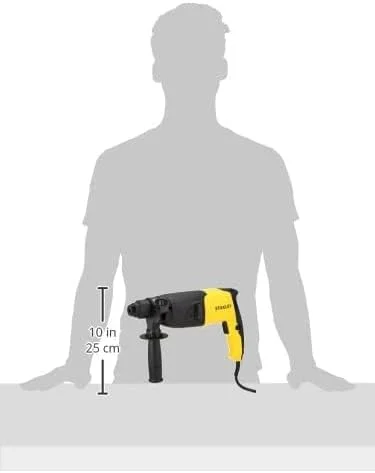 دریل چکشی 20 میلیمتری 620 وات استنلی مدل STHR202K دریل چکشی 20 میلیمتری 620 وات استنلی مدل STHR202K