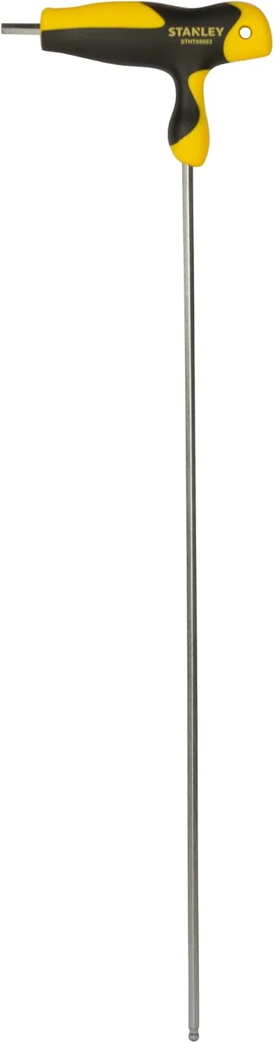 آچار آلن T استنلی مدل STHT69663-8، سر توپی، 4 میلیمتر، 300 میلیمتر آچار آلن T استنلی مدل STHT69663-8، سر توپی، 4 میلیمتر، 300 میلیمتر