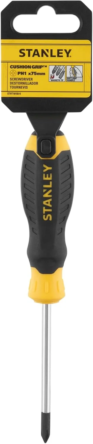 پیچ گوشتی با دسته نرم 1PHx75mm