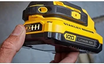 دریل چکشی شارژی براشلس 13 میلی‌متری 18 ولت 1.5 آمپر استنلی فت‌مکس مدل SCD711C2K-B5