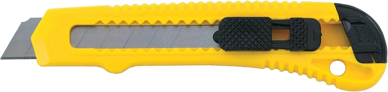 چاقوی تیغه جداشونده استنلی مدل 10-143-S، سایز 18 میلی متر