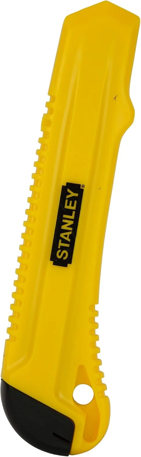 چاقوی تیغه جداشونده استنلی مدل 10-143-S، سایز 18 میلی متر