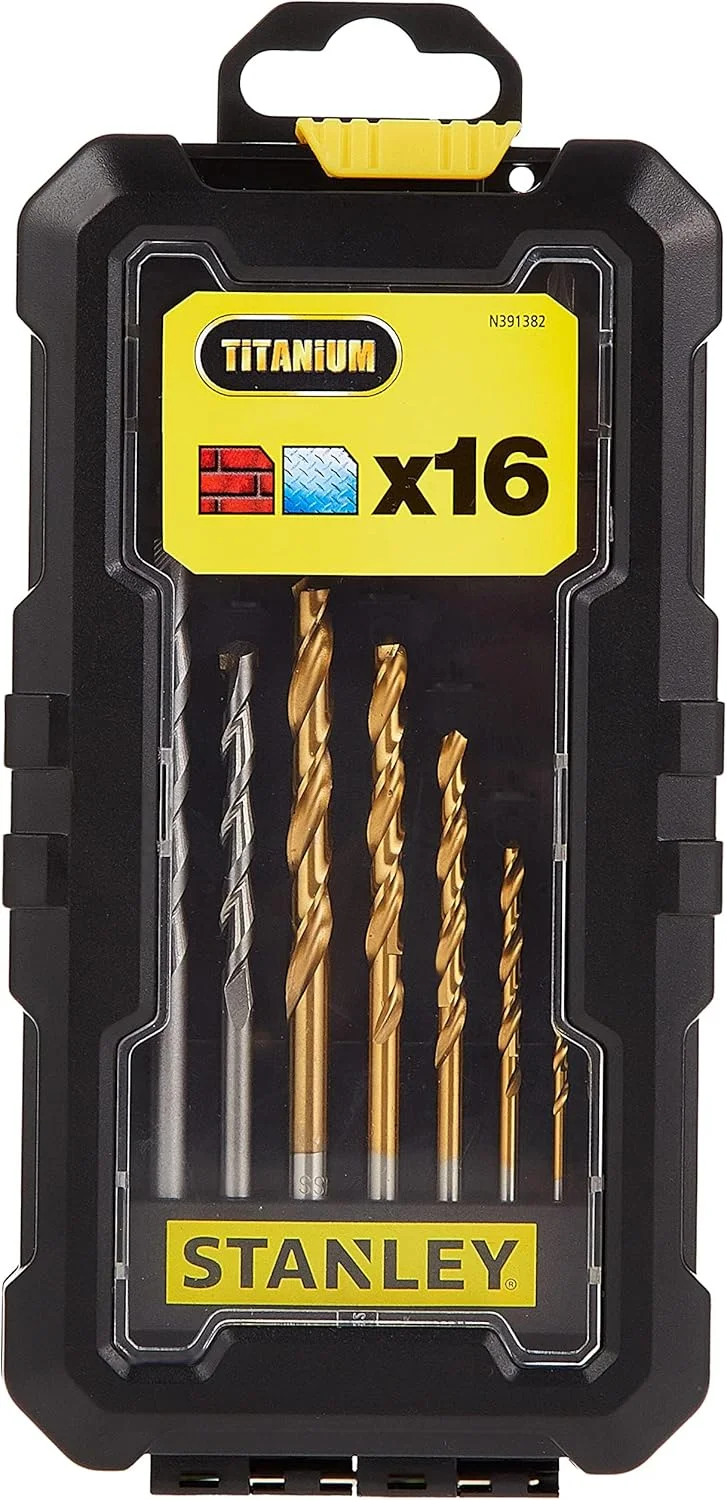 دریل چکشی استنلی، سیمی، 600 وات، 13 میلی متر + مجموعه 16 عددی مته و سری پیچ گوشتی - SDH600MEA1-B5 دریل چکشی استنلی، سیمی، 600 وات، 13 میلی متر + مجموعه 16 عددی مته و سری پیچ گوشتی - SDH600MEA1-B5