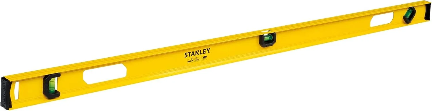 تراز مهندسی STANLEY STHT42076-8 مدل I-beam طول 1200 میلی‌متر - 48 اینچ با 3 ویال