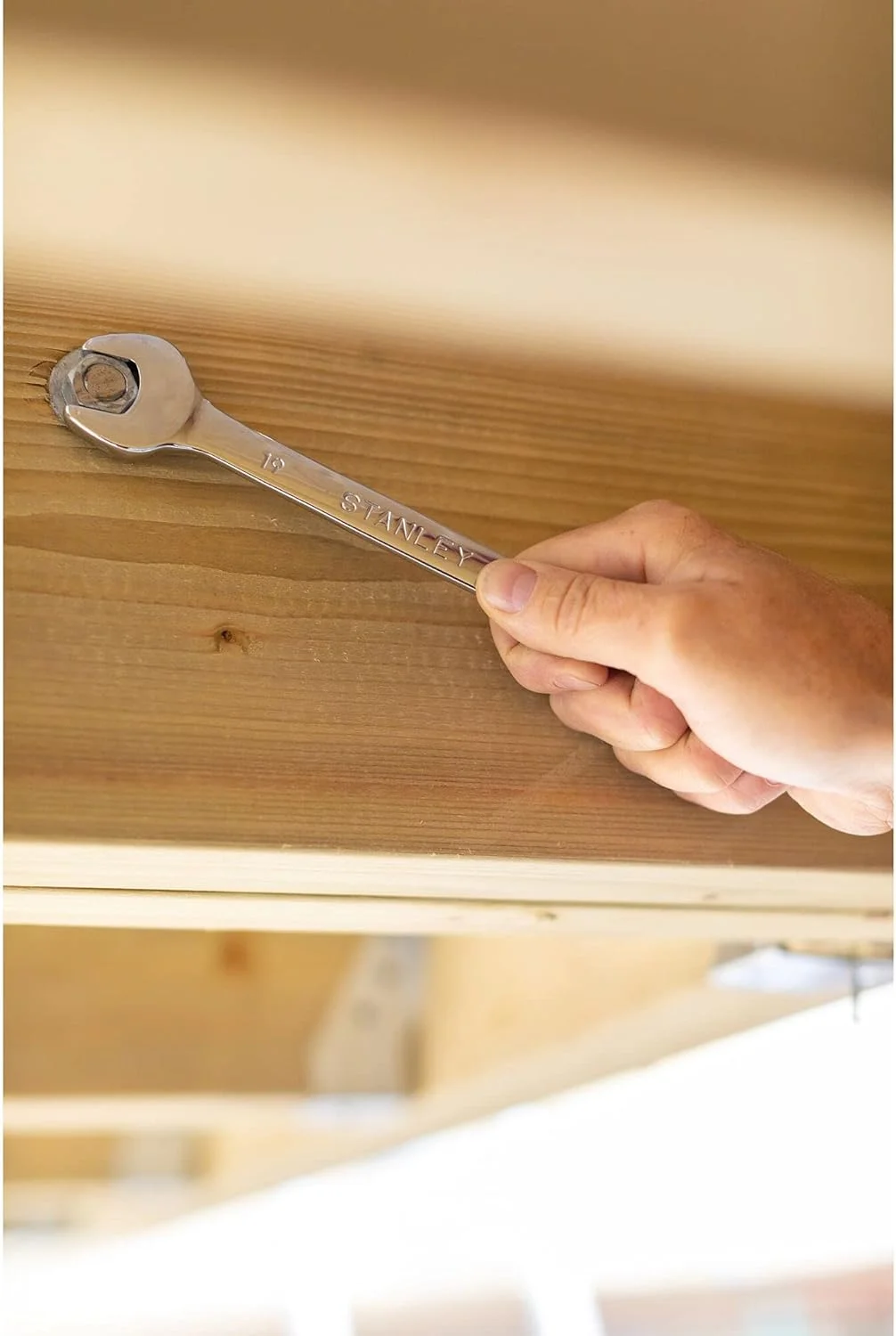 آچار یکسر رینگی استنلی STMT95787-0 سایز 9 میلی متر، فولادی