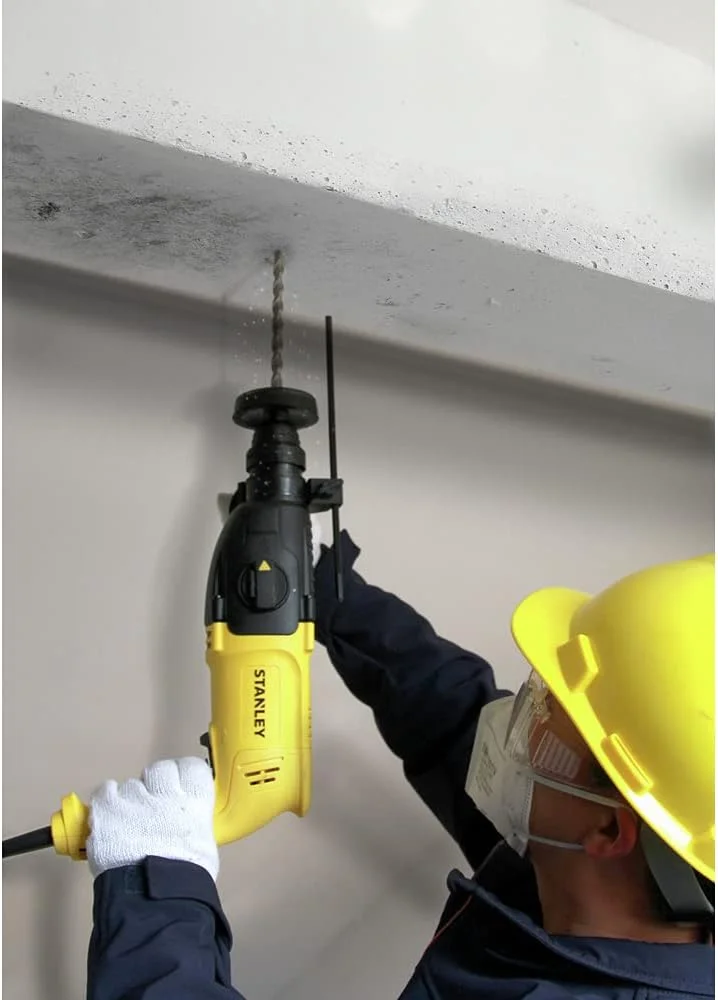 ابزار برقی استنلی، دریل چکشی SDS-Plus سه حالته 24 میلی‌متری 780 وات به همراه جعبه ابزار، مدل SHR243K-B5