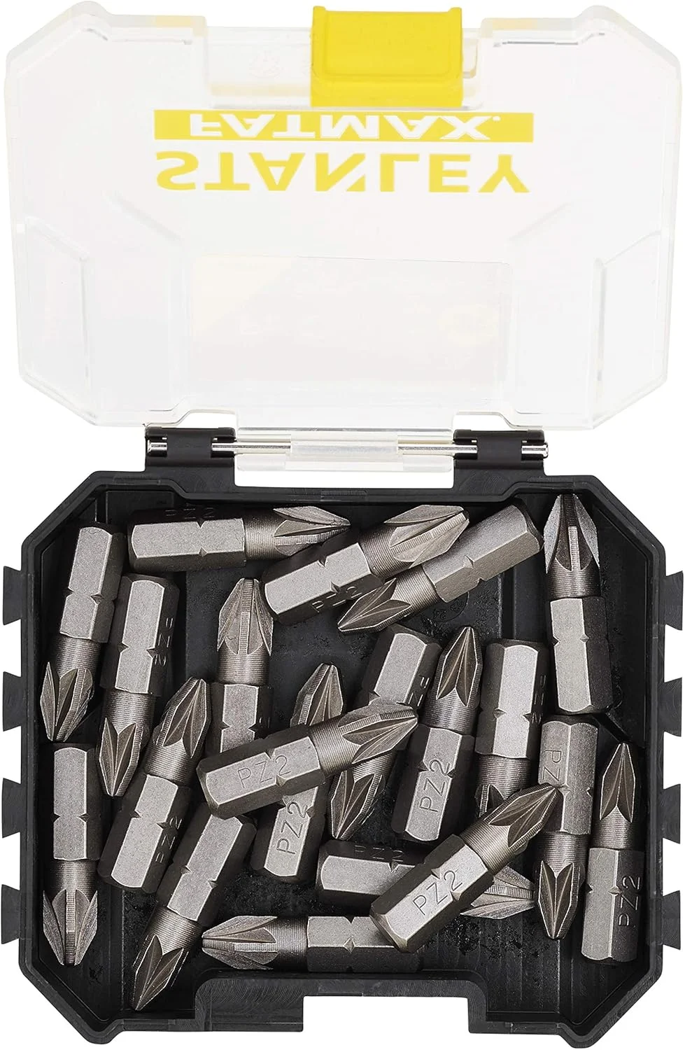 جعبه 20 عددی سری پیچ گوشتی استاندارد 25 میلی متری استنلی مدل STA88567-XJ