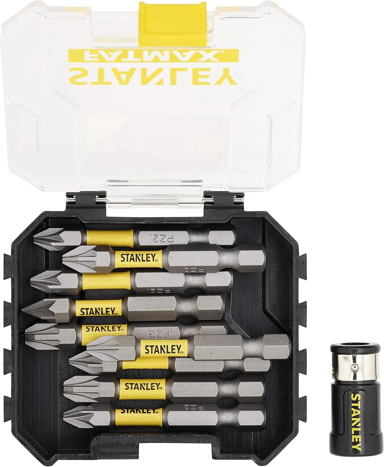 استنلی STA88565-XJ تیک تاک 10 تکه. 9 سری 50 میلی‌متری و آداپتور مغناطیسی با قفل